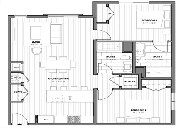 2nd image of 656 Saratoga #205, East Boston, MA 02128 | MLS# 73562549