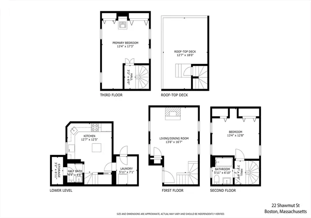19th image of 22 Shawmut St #TH, Boston, MA 02116 | MLS# 73547176