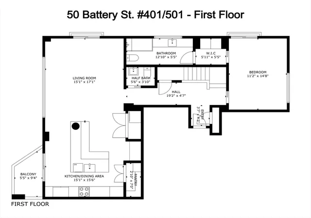 Homes for sale in Boston, MA | 50 Battery St, Boston, MA 02109 | Houzeo