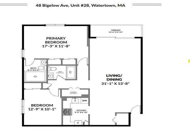23rd image of 48 Bigelow Ave #28, Watertown, MA 02472 | MLS# 73535741