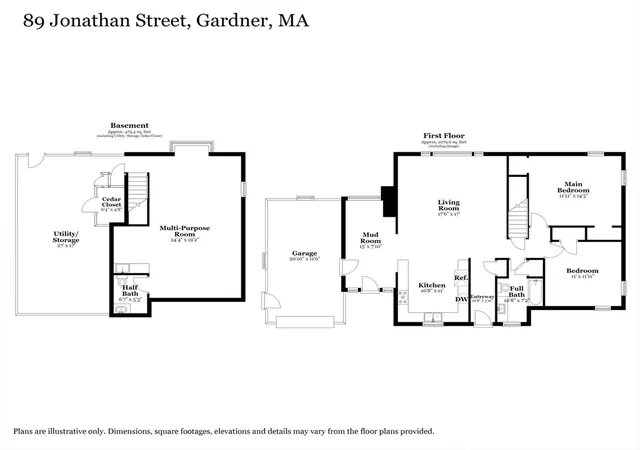 Homes for sale in Gardner, MA | 89 Jonathan St, Gardner, MA 01440 | MLS# 73539489