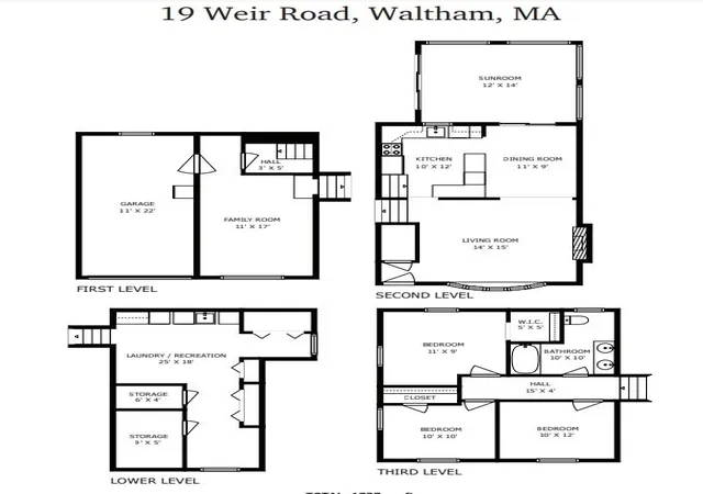 41st image of 19 Weir Rd, Waltham, MA 02451 | MLS# 73549615