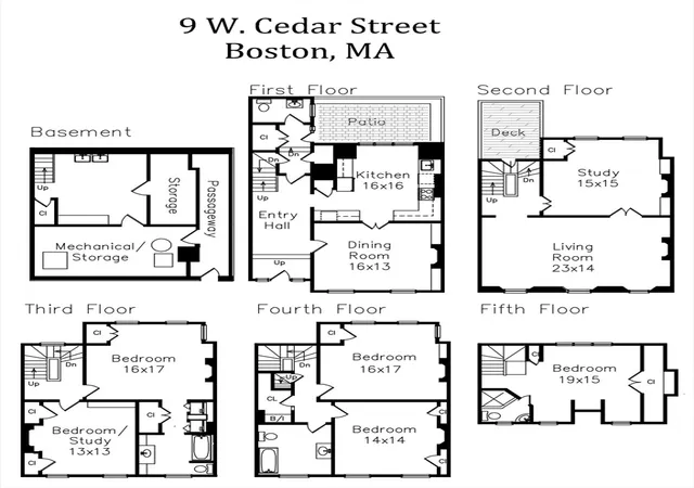 18th image of 9 West Cedar St, Boston, MA 02108 | MLS# 73493300