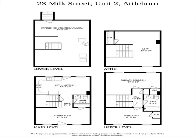 Homes for sale in Attleboro, MA | 23 Milk St #2, Attleboro, MA 02703 | MLS# 73539382