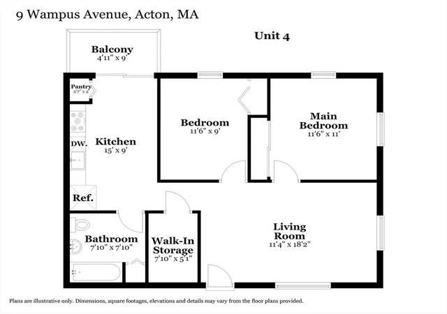 Homes for sale in Acton, MA | 9 Wampus Ave #4, Acton, MA 01720 | MLS# 73547155