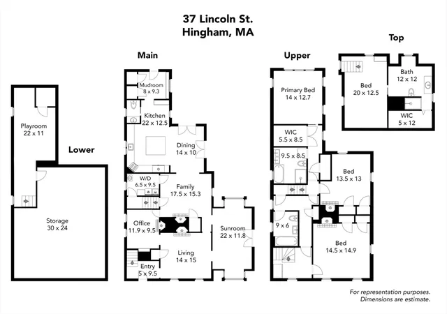 41st image of 37 Lincoln St, Hingham, MA 02043 | MLS# 73557589
