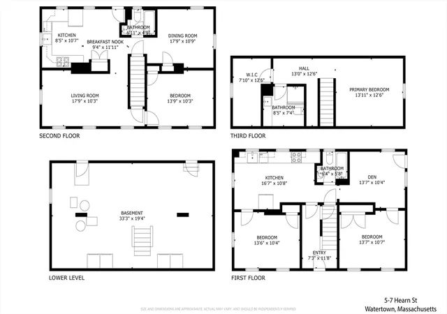 26th image of 5   7 Hearn, Watertown, MA 02472 | MLS# 73564587