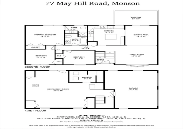 Homes for sale in Monson, MA | 77 May Hill Rd, Monson, MA 01057 | MLS# 73522002