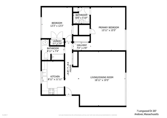 Homes for sale in Andover, MA | 7 Longwood Dr #207, Andover, MA 01810 | MLS# 73544909