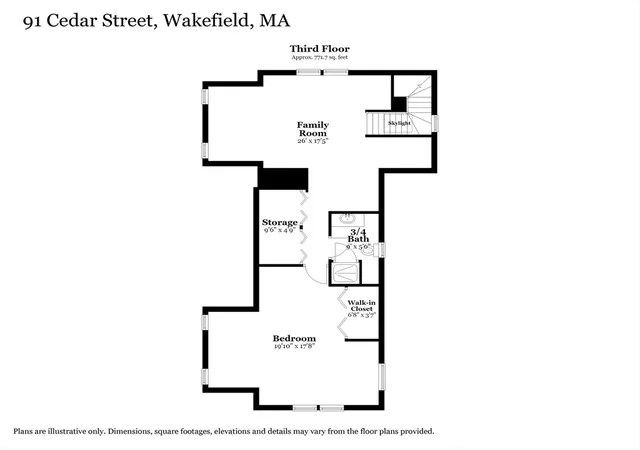 42nd image of 91 Cedar Street, Wakefield, MA 01880 | MLS# 73568201