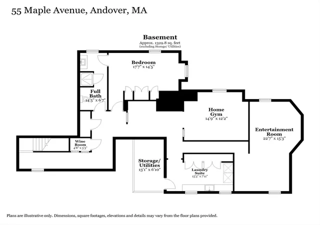 42nd image of 55 Maple Avenue, Andover, MA 01810 | MLS# 73554635