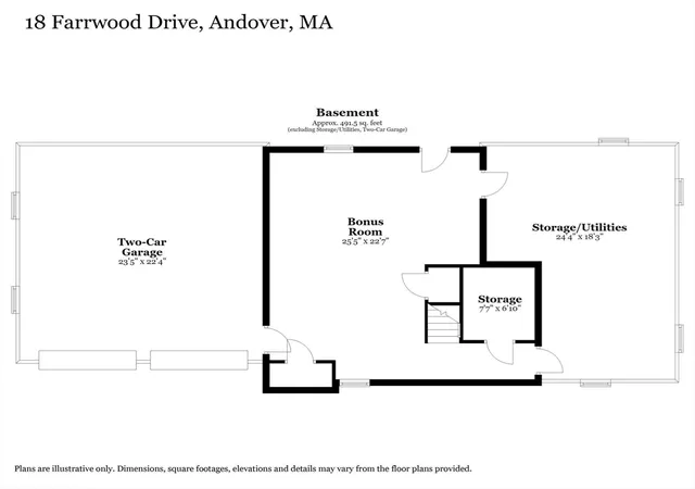 41st image of 18 Farrwood Dr, Andover, MA 01810 | MLS# 73556626
