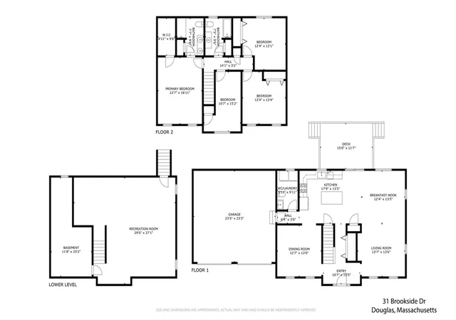 38th image of 31 Brookside Dr, Douglas, MA 01516 | MLS# 73551207
