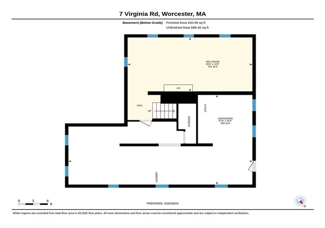 40th image of 7 Virginia Rd, Worcester, MA 01602 | MLS# 73568270