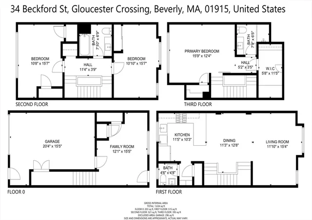 40th image of 34 Beckford St #D, Beverly, MA 01915 | MLS# 73565329