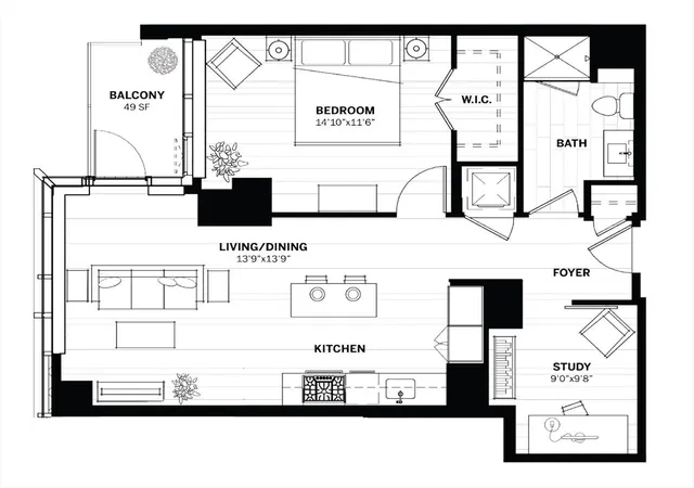 Homes for sale in Boston, MA | 133 Seaport Boulevard #716, Boston, MA 02210 | MLS# 73505345