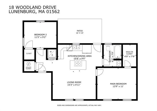 31st image of 18 Woodland Dr, Lunenburg, MA 01462 | MLS# 73565504