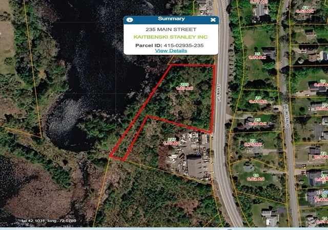 Photo 3 of Land for sale at 235 Main St, Sturbridge, MA 01566 | MLS# 73555044 | Listing updated on 2026-07-30