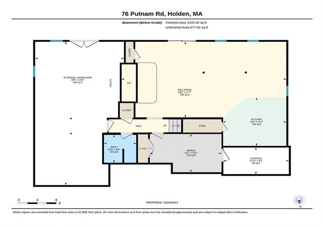 42nd image of 176 Putnam Rd, Holden, MA 01520 | MLS# 73563530