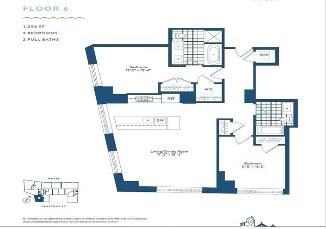 2nd image of 100 Lovejoy Wharf #6 B, Boston, MA 02114 | MLS# 73557556