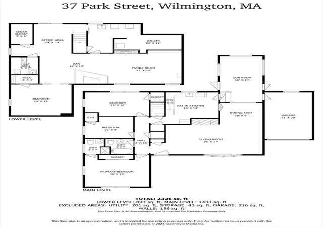 Homes for sale in Wilmington, MA | 37 Park St, Wilmington, MA 01887 | MLS# 73542420