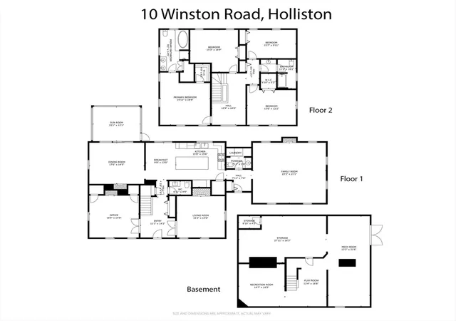 Homes for sale in Holliston, MA | 10 Winston Rd, Holliston, MA 01746 | MLS# 73530442