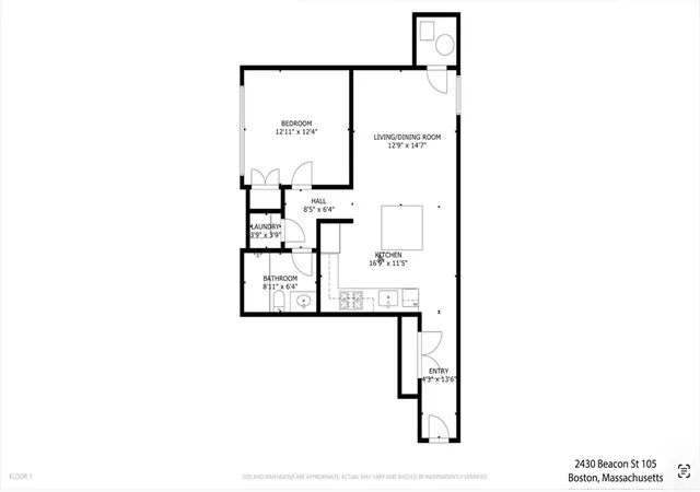 20th image of 2430 Beacon St #105, Chestnut Hill, MA 02467 | MLS# 73559705