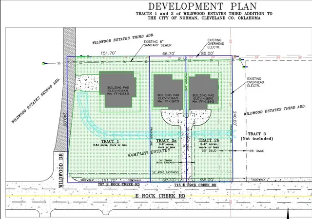 Photo 3 of Land for sale at 723 E Rock Creek Rd, Norman, OK 73071 | MLS# 1127076 | Listing updated on 2025-06-23