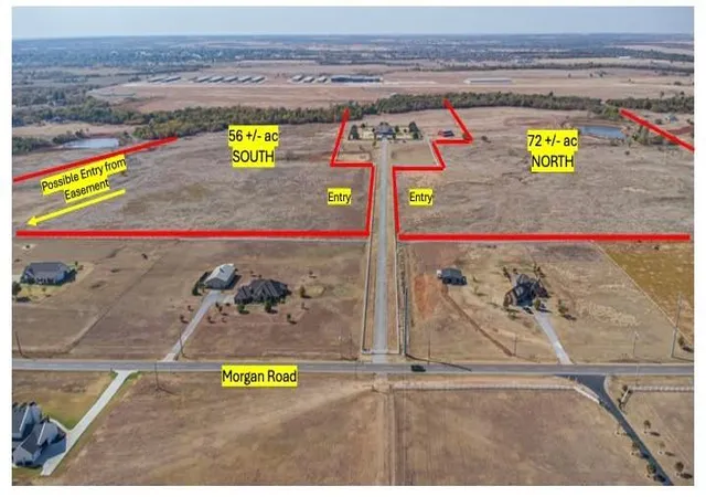Photo 2 of Land for sale at 13001 N Morgan Rd, Yukon, OK 73099 | MLS# 1142405 | Listing updated on 2025-10-10