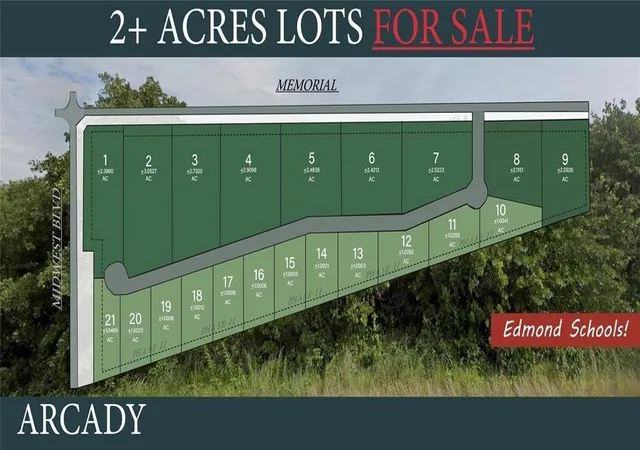 Photo 1 of Land for sale at 8200 E Memorial Rd, Jones, OK 73049 | MLS# 1147997 | Listing updated on 2025-01-18