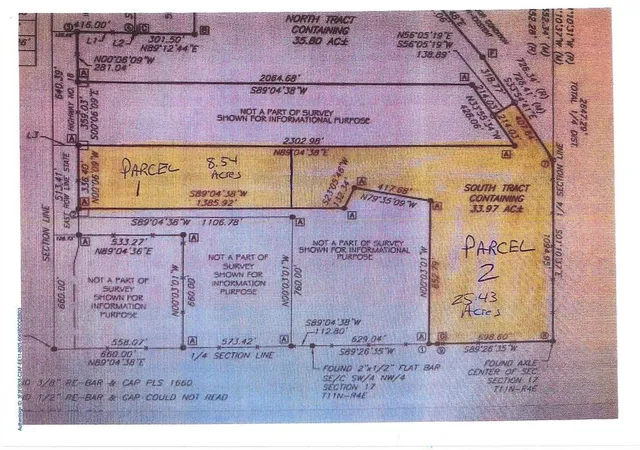Photo 1 of Land for sale at 000 Hwy 18 854 Acres, Shawnee, OK 74804 | MLS# 1154329 | Listing updated on 2025-02-07
