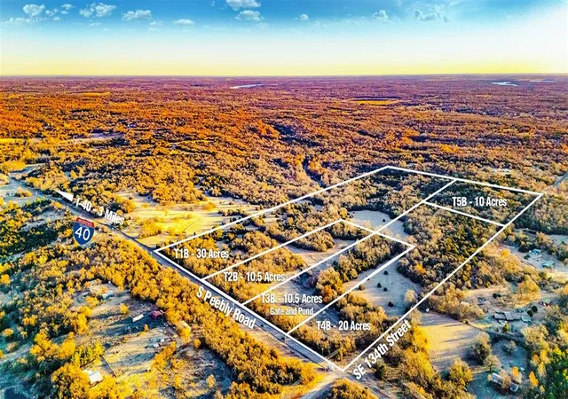 Photo 3 of Land for sale at 12724 S Peebly Rd #TRACT1B, Newalla, OK 74857 | MLS# 1157406 | Listing updated on 2025-12-02