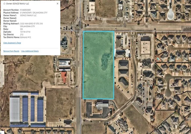 Photo 1 of Land for sale at Nw 164 St, Oklahoma City, OK 73013 | MLS# 1157849 | Listing updated on 2026-07-10