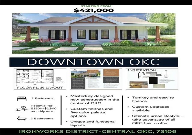 Single family home for sale at 1323 Nw 2Nd St, Oklahoma City, OK 73106 | MLS# 1172964