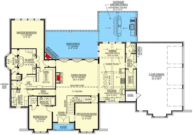 Photo 2 of Single family home for sale at 8001 Wilshire Park Dr, Oklahoma City, OK 73132 | MLS# 1176783 | Listing updated on 2026-07-17