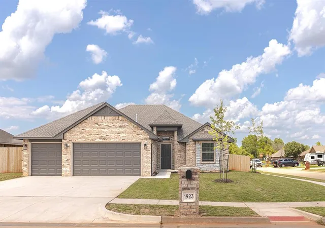 Photo 1 of Single family home for sale at 1923 W Flintlock Way, Mustang, OK 73064 | MLS# 1198096 | Listing updated on 2026-08-27