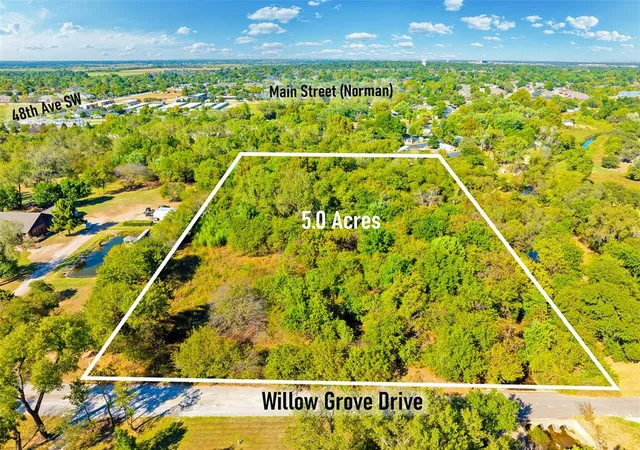 Photo 1 of Land for sale at 4521 Willow Grove Dr, Norman, OK 73072 | MLS# 1199766 | Listing updated on 2026-10-19