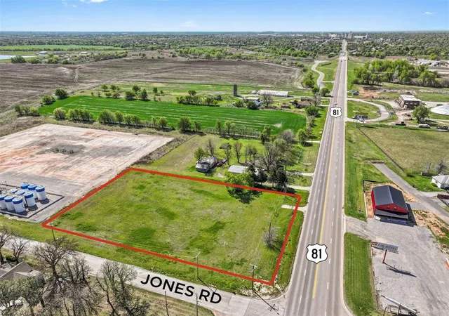 Land for sale at Hwy 81 & Jones Rd, El Reno, OK 73036 | MLS# 1208896