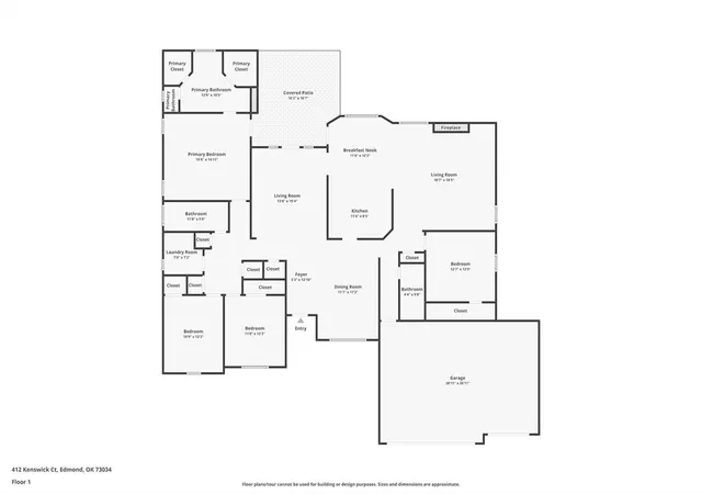 42nd image of 412 Kenswick Ct, Edmond, OK 73034 | MLS# 1210709