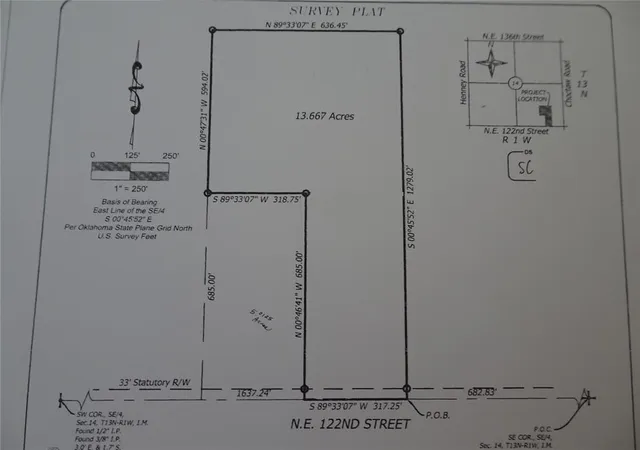 Photo 1 of Land for sale at 14715 Ne 122nd Street, Jones, OK 73049 | MLS# 1214488 | Listing updated on 2026-08-13