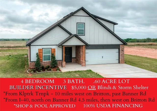 Photo 1 of Single family home for sale at 3530 Manning Farms Blvd, El Reno, OK 73036 | MLS# 1217863 | Listing updated on 2026-09-19