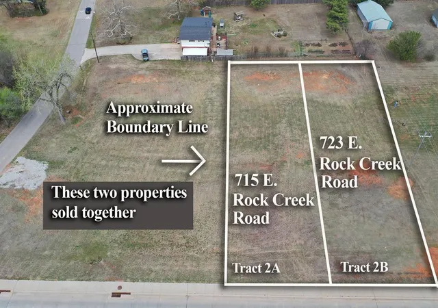 Photo 1 of Land for sale at 715 E Rock Crk Rd, Norman, OK 73071 | MLS# 1221381 | Listing updated on 2026-09-08