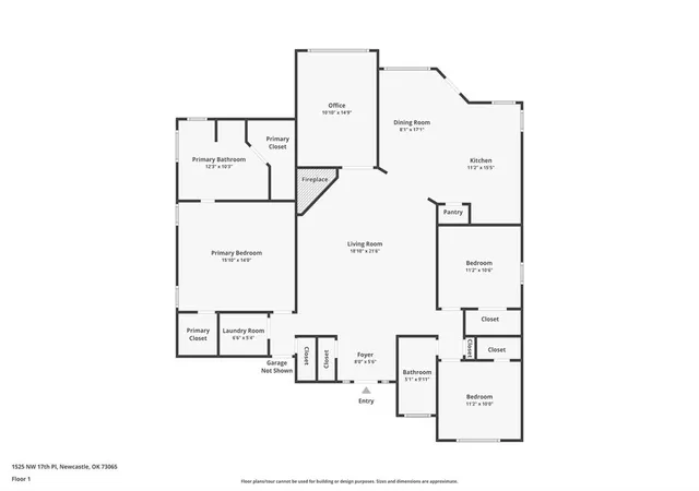 Homes for sale in Newcastle, OK | 1525 Nw 17th Pl, Newcastle, OK 73065 | MLS# 1221572