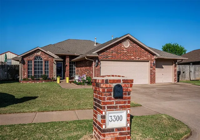 Photo 1 of Single family home for sale at 3300 Judy Ter, Moore, OK 73160 | MLS# 1224652 | Listing updated on 2026-04-21