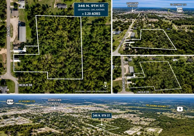 Photo 1 of Land for sale at 346 N 9th Street, Seminole, OK 74868 | MLS# 1229293 | Listing updated on 2026-09-21
