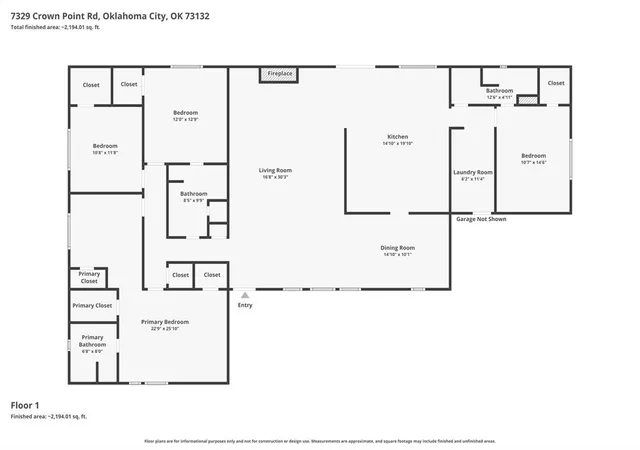 50th image of 7329 Crown Point Rd, Oklahoma City, OK 73132 | MLS# 1231961