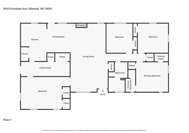 4th image of 3816 Princeton Ave, Edmond, OK 73034 | MLS# 1232104