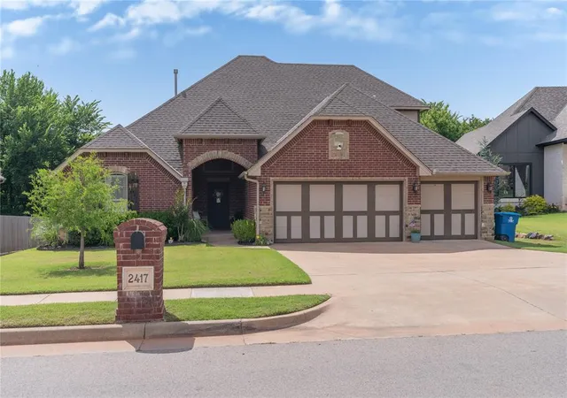 Photo 1 of Single family home for sale at 2417 Twister Trl, Edmond, OK 73034 | MLS# 1232226 | Listing updated on 2026-10-07