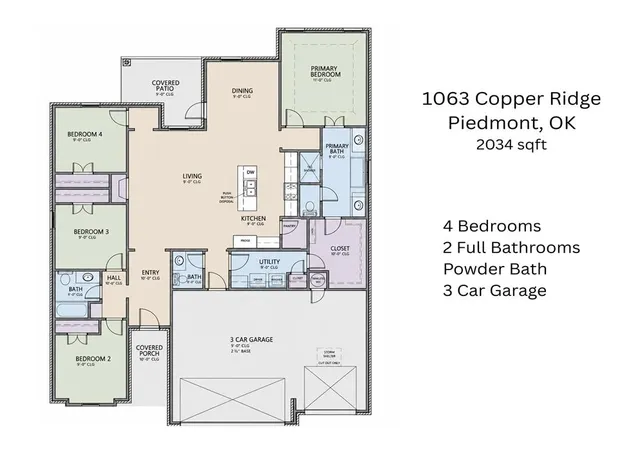 Photo 3 of Single family home for sale at 1063 Copper Ridge Cir, Piedmont, OK 73078 | MLS# 1235531 | Listing updated on 2026-08-10