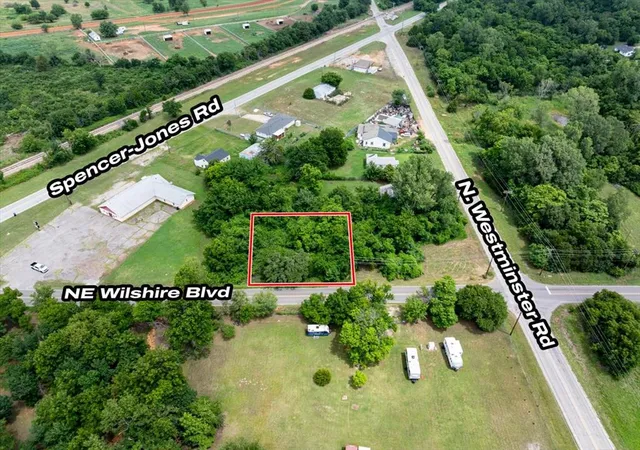 Photo 5 of Land for sale at E Wilshire Blvd, Spencer, OK 73084 | MLS# 1236634 | Listing updated on 2026-07-14